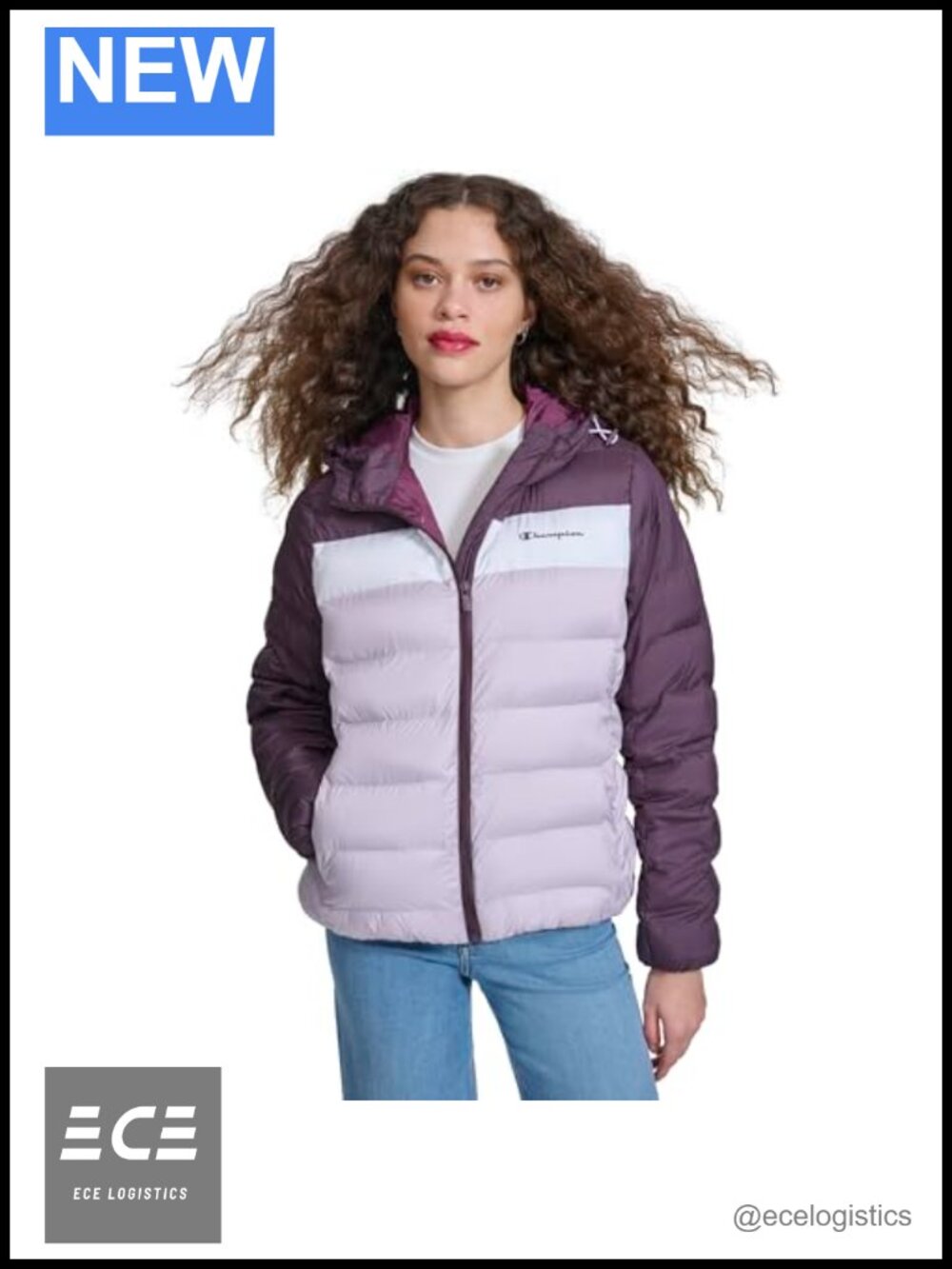 Quilted Puffer Jacket Packable Hooded Lightweight Coat